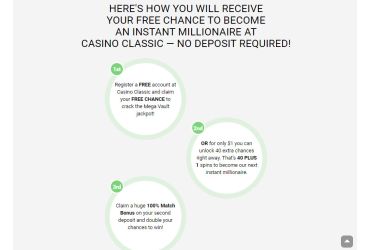 Casino Classic - bonuses page | kr-casinos.com