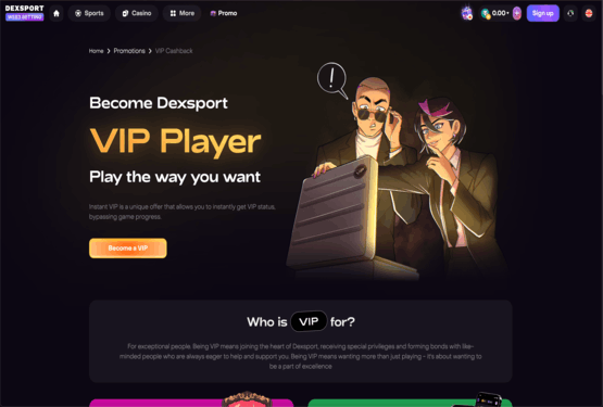 VIP Dexsport.io