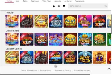 Ruby Fortune - slots page | kr-casinos.com